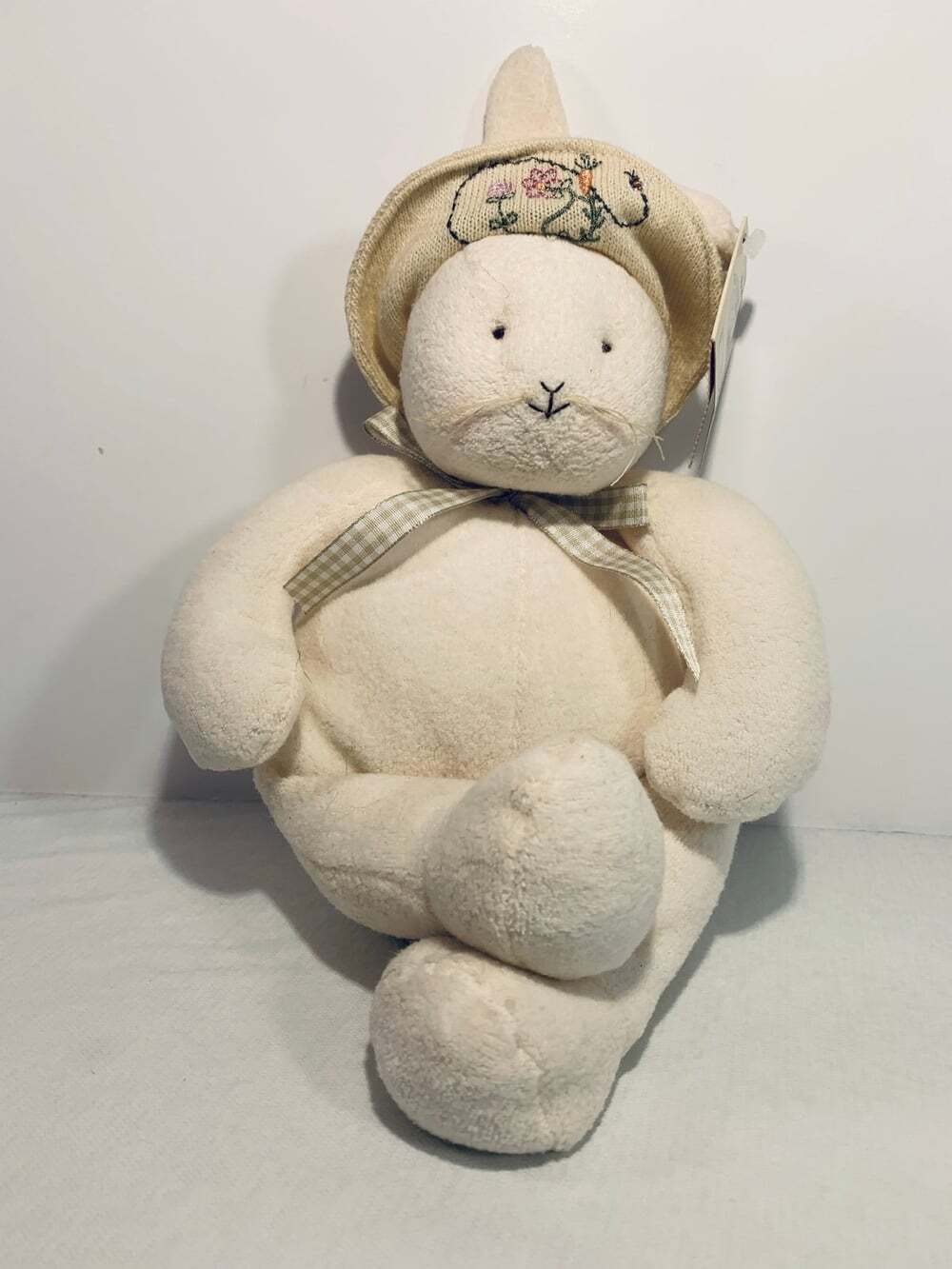 Vintage 2002 Hallmark Bunnies By the Bay BAYLEE BUNNY Plush 12" Stuffed Animal